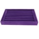 thumbnail image 4 of Caja Para Guardar Joyas, Resistente A Los Arañazos, Práctica Bandeja Multifuncional Para Almacenamiento De Anillos, 7 Ranuras, Gran Espacio, Terciopelo Suave, Apilable Para, 4 of 7