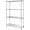 Chrome-4Tiers-36x14x54", variant on hiLISS Black 5-Tier Metal Adjustable Freestanding Garage Storage Wire Shelving Unit (36 in. W x 72 in. H x 14in. D)