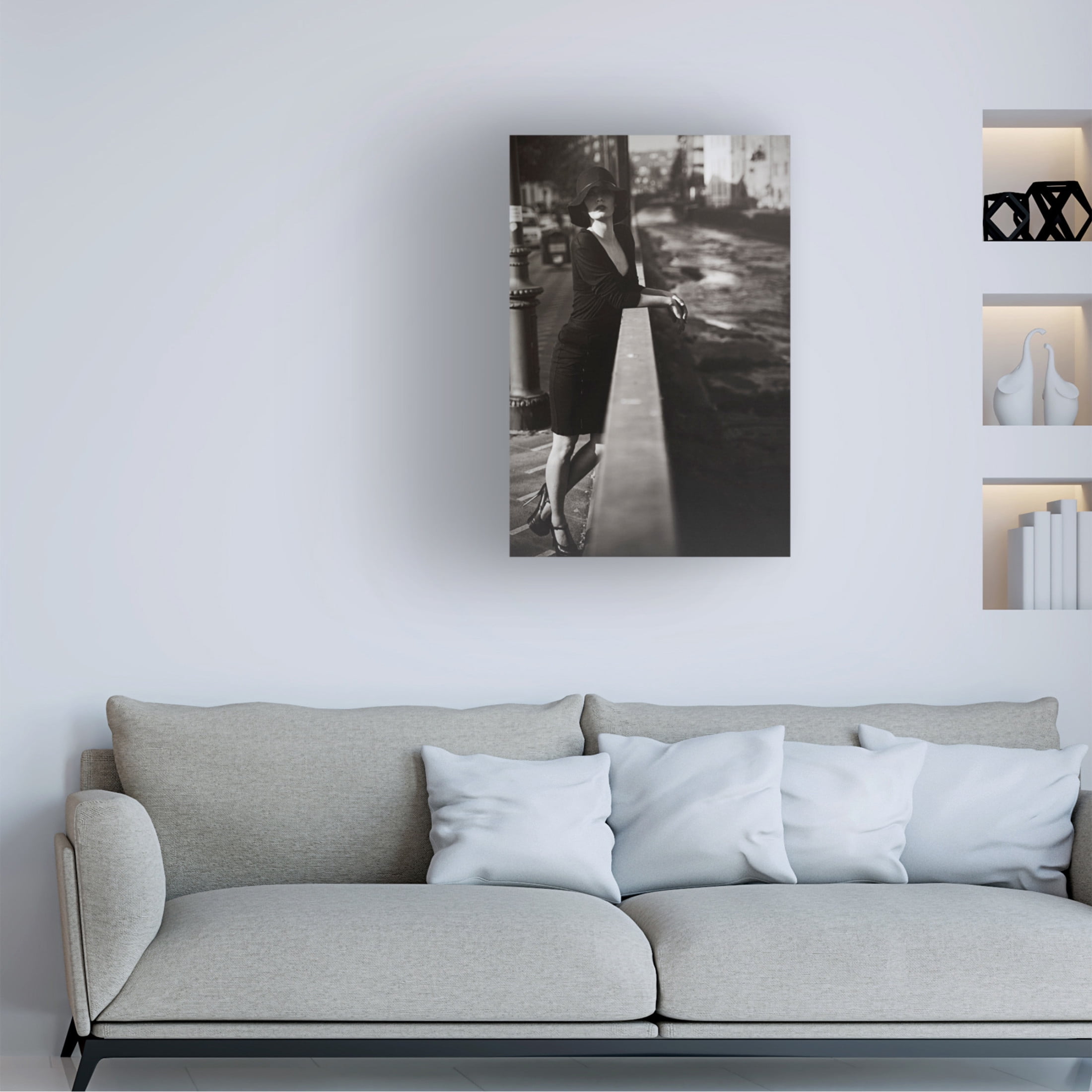 Canvas Wall Art - Antonella Renzulli 'Mela' Wall Art for Living Room, Bedroom, or Office D?cor by Trademark Fine Art - 30 x 47 Inches