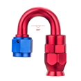 thumbnail image 4 of AN10 Red Blue Aluminium end Fitting PTFE hose fitting 0 45 90 180 Degree Swivel AN10 Fitting Adapter Hose End Oil Fuel Fitting, 4 of 5