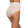 thumbnail image 3 of Felina | Fusion Seamless Shapewear Brief | 2-Pack | Tummy Control | Smooth (Black Rose Dust, Medium), 3 of 3