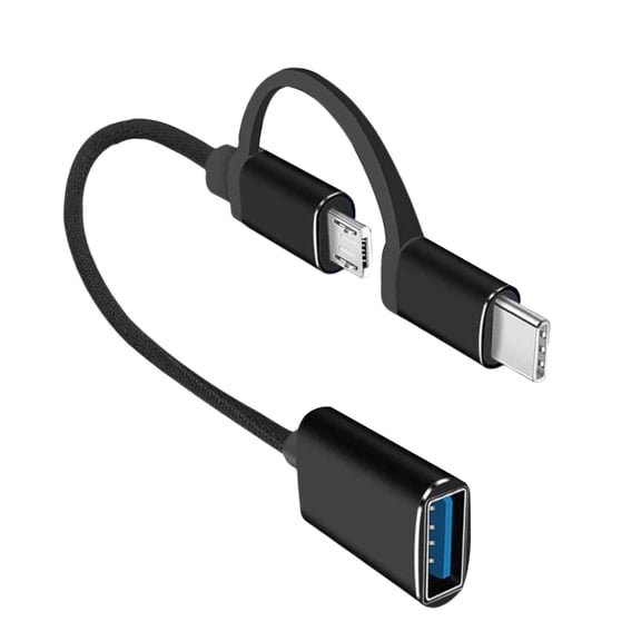 BQBQERT USB C Male to USB3.0 A Female Adapter Cable, File Transfer OTGs Functionality Adapter for Cameras and Gamepads