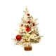 thumbnail image 1 of Nuevo árbol pequeño flocado verde para decoración de mesa, árbol de Navidad, decoración navideña, mini decoración de mesa, accesorios festivos, 1 of 7