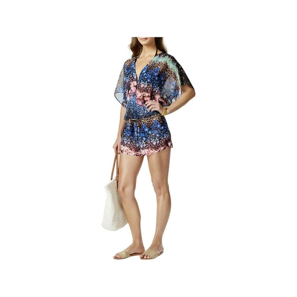 Rachel Rachel Rachel Rachel Roy Womens Romper CoverUp Romper Swim