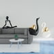 thumbnail image 2 of Estatua De Cisne Pensador Abstracta Creativa, Figura Decorativa, Escultura única, Adorno De Escritorio Para Entrada, Dormitorio, Regalo De Inauguración De La Casa, Artesanía De Mesa,, 2 of 8
