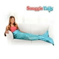 thumbnail image 2 of Snuggie Tails - Super Soft Wearable Blanket for Teens & Adults Throw Rainbow Mermaid, 2 of 5