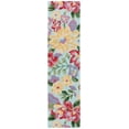 thumbnail image 2 of Safavieh Easy Care Alan Floral Runner Rug, Blue/Pink, 2'3" x 9', 2 of 10