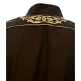 thumbnail image 2 of MEN'S SHIRT CHARRA EMBROIDERED CHARRO STYLE, CAMISA CHARRA DE HOMBRE CON BOTON HUESO, 2 of 3