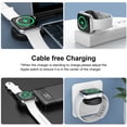 thumbnail image 3 of Cargador inalámbrico Mini Dock Cargador Smartwatch para Apple Watch 8 7 (TIPO C Negro), 3 of 9