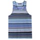 thumbnail image 4 of Camiseta sin mangas de cuello redondo para hombre, cuello redondo ahuecado, estilo playero informal de verano, holgada, sin mangas, a rayas, cuello redondo, sin mangas, para hombre, 4 of 4