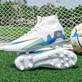 thumbnail image 4 of Zapatos de fútbol al aire libre para hombres, zapatillas de fútbol para adultos, tacos ultraligeros, alta calidad, TF/FG, Partido de entrenamiento de césped para interiores, 4 of 5