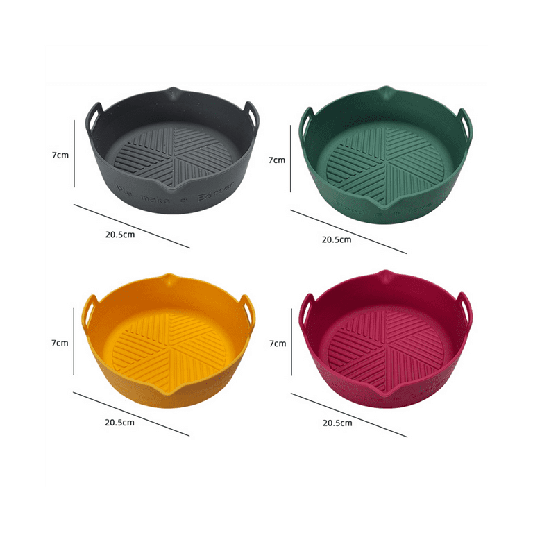 Air Fryer Inner Liner Square Air Fryer Silicone Pot, Reusable Air Fryers  Liners Oven Baking Tray Home Kitchen Air Fryer Accessories For  Restaurant/food Truck/bakery - Temu
