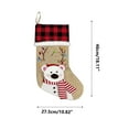 thumbnail image 3 of Christmas Stocking Gift Bags Christmas Tree Hanging Santa Claus Fireplace Hanging, 3 of 4