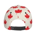 thumbnail image 3 of Lsque Happy Canada Day Baseball Cap Trucker Low Profile Hat Golf Dad Hat Adjustable Original Classic Unconstructed Plain Cap Men Women, 3 of 9
