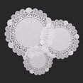 thumbnail image 4 of 10 Inch Disposable Paper Lace Doilies, Package of 500 White 10", 4 of 4