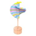 thumbnail image 1 of Wooden Stress Relief Toy Adults Spinning Decompression Magic Wand Colorful Fibonacci Sequence Toy, 1 of 8