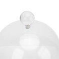 thumbnail image 4 of Cloche à fumer en acrylique transparent, 24 cm, pour aliments et boissons, 4 of 4