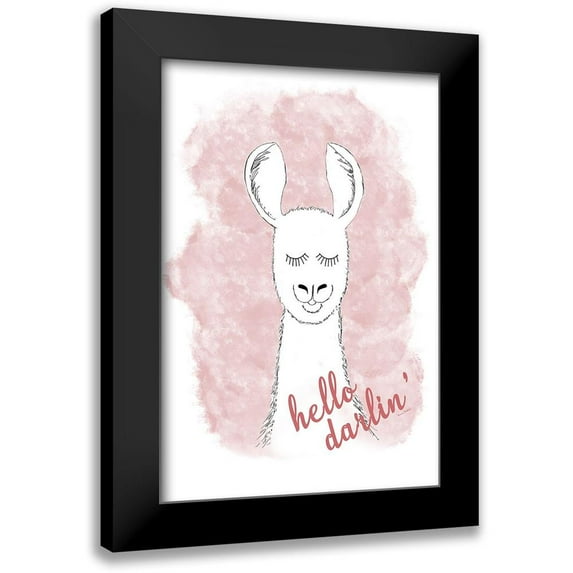 Murdock, Ramona 13x18 Black Modern Framed Museum Art Print Titled - Hello Darlin