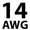 14AWG, variant on GearIT Pro Series 4-Conductor Speaker Wire OFC (99.9% Oxygen Free Copper) Speaker Wire CL2 Rated for In-Wall Speaker Cable