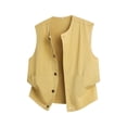 thumbnail image 4 of Pocket Vest Sleeveless Jacket Workwear Outdoor Casual Athletic Tank Top, 4 of 5