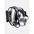 thumbnail image 4 of Wonder Nation Kids' Clear 17" Sensory Backpack and Lunch Tote Set, 2-Piece, Black, 4 of 5