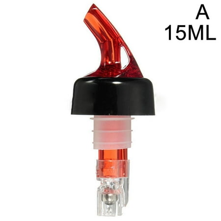 

10-60ml Shot Pourer Bottle Barware Nip Measure Wine Liquor Spirit Dispenser W0J8