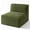 Green, variant on CHITOOMA Modular Sectional Couch, 111" Corduroy Cloud Couches with Deep Seats and High-Back Design, 3-Seater Sofa for Living Room, No Assembly Required, Green