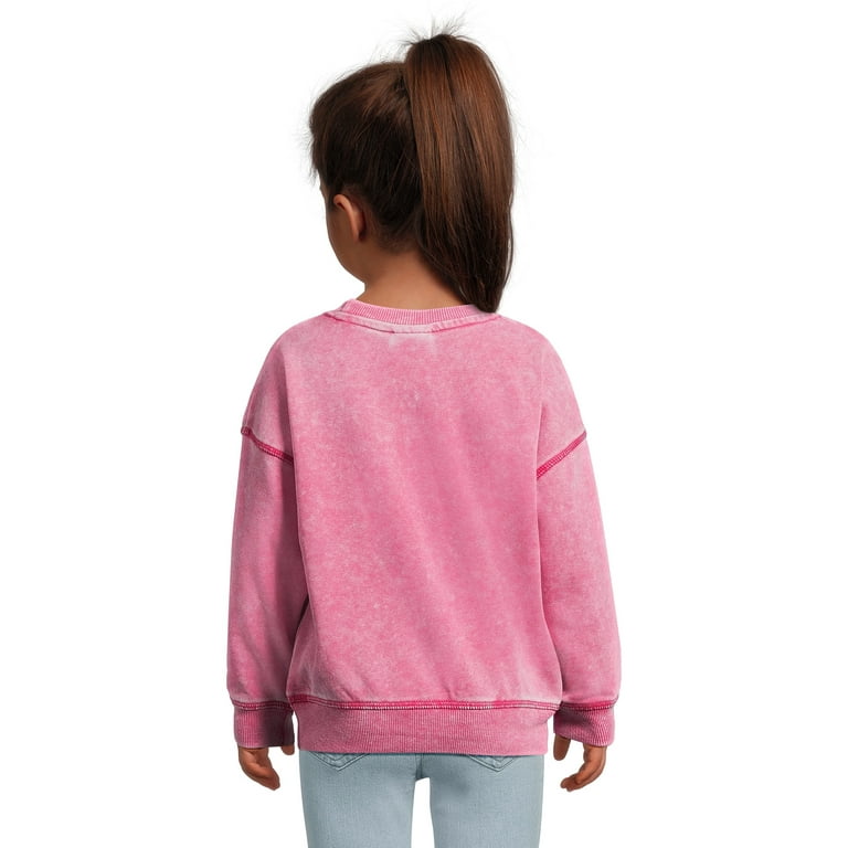 Toddler pink cheap sweatshirt