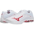 thumbnail image 7 of Mizuno Wave Lightning Z6 Women's Volleyball Shoe, Size 13, White-Red (0010), 7 of 7