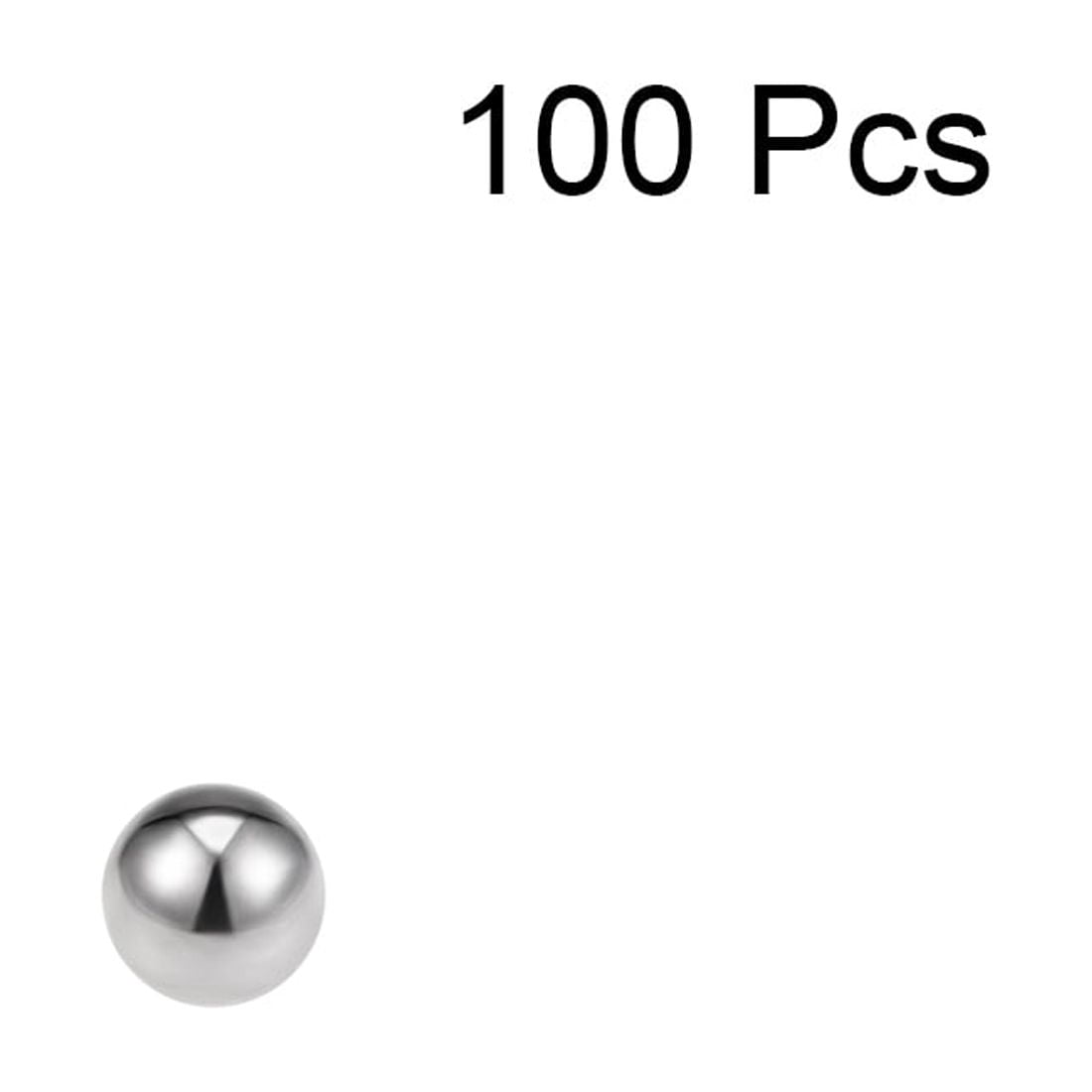 Unique Bargains Bearing Balls 440C Stainless Steel G25 Precision Balls 1/16"