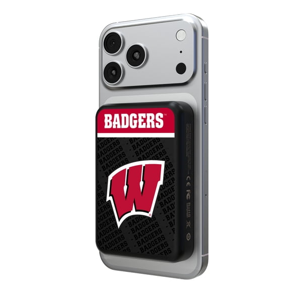Wisconsin Badgers Endzone Plus Wireless Power Bank