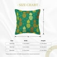 thumbnail image 4 of Bingfone Decorative Pillow Covers 16"X16" Pineapples1 Couch Pillow Cases Modern Farmhouse Covers For Couch Sofa Bed, 4 of 9