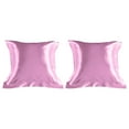 thumbnail image 2 of EGNMCR Simulated Silk Pillowcase For Hair And - Simulated Silk Pillowcase 2 SetsWith Simulated silk pillowcase, 2 of 6