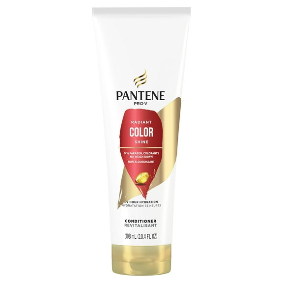 PANTENE PRO-V Radiant Color Shine Conditioner, 10.4oz/308mL (Pack of 2)