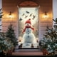 thumbnail image 4 of Cubierta de puerta de Navidad 35 x 71 pulgadas | Decoración navideña de poliéster | Banner de puerta de Navidad multicolor festivo para el hogar | Duradero, fácil de instalar, se adapta a puertas, 4 of 6