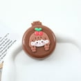 thumbnail image 1 of Peine de bolsa de aire plegable, lindo peine de masaje con cojín de aire, juego de peine para el cabello, espejo cosmético portátil, juego de peine, 1 of 1
