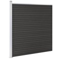 thumbnail image 2 of vidaXL Garden Fence WPC 175x186 cm Grey, 2 of 5