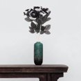 thumbnail image 2 of Polyester Roses Halloween Table Centerpieces Party Decor black and halloween Faux Flowers white, 2 of 9