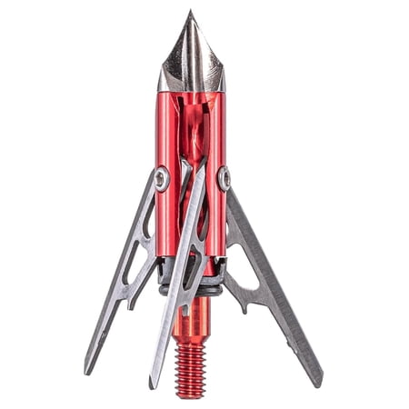 3 Blade Chisel Tip SC Mechanical Broadhead 100 Grain 1.6 Cut - 3 Pack
