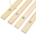 thumbnail image 4 of Matsuzay Colgador de carteles de madera 30/40/50 cm Marco de fotos de madera moderno Obra de arte Decoración del hogar Madera de pino 31cm, 4 of 6