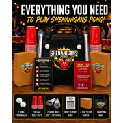 Shenanigans Pong – 4 Player Party Ball Toss Game