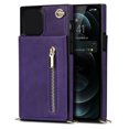 thumbnail image 1 of Cáscara del teléfono móvil con cremallera Exquisita funda protectora del teléfono Cáscara de protección del teléfono móvil, 1 of 1