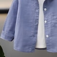 thumbnail image 5 of Abtuhar Toddler Boys Fall Winter Casual Outerwear and Jackets Print Turn‑down Collar Button Coat for 0‑10 Years, 5 of 5