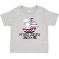 thumbnail image 3 of Inktastic My Great Grandma Loves Me Grandson Boys Baby T-Shirt, 3 of 5