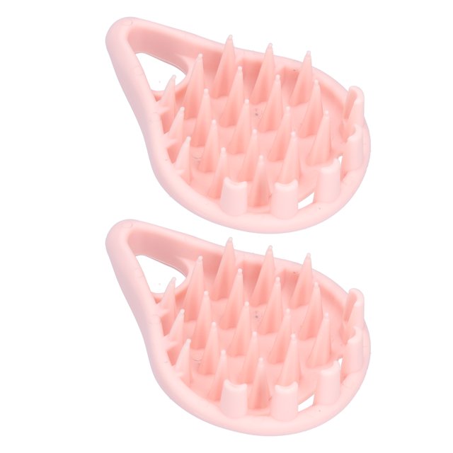 2 paquetes de cepillos de champú para masaje del cuero cabelludo cerdas de silicona masajeadores cepillos manuales para el cuidado del cuero cabelludo herramientas para ANGGREK Otros