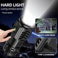 thumbnail image 2 of From Xiao Bei strict selection Three-eyed Monster LED Strong Light Flashlight Rechargeable Multifunctional Portable Outdoor Home Mini Flashlight Cap Clip Light, 2 of 7