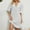 White, variant on Admvng Summer Dresses for Women Casual Sexy Fashion Summer V Neck Short Sleeve Loose Solid Dress S-2XL