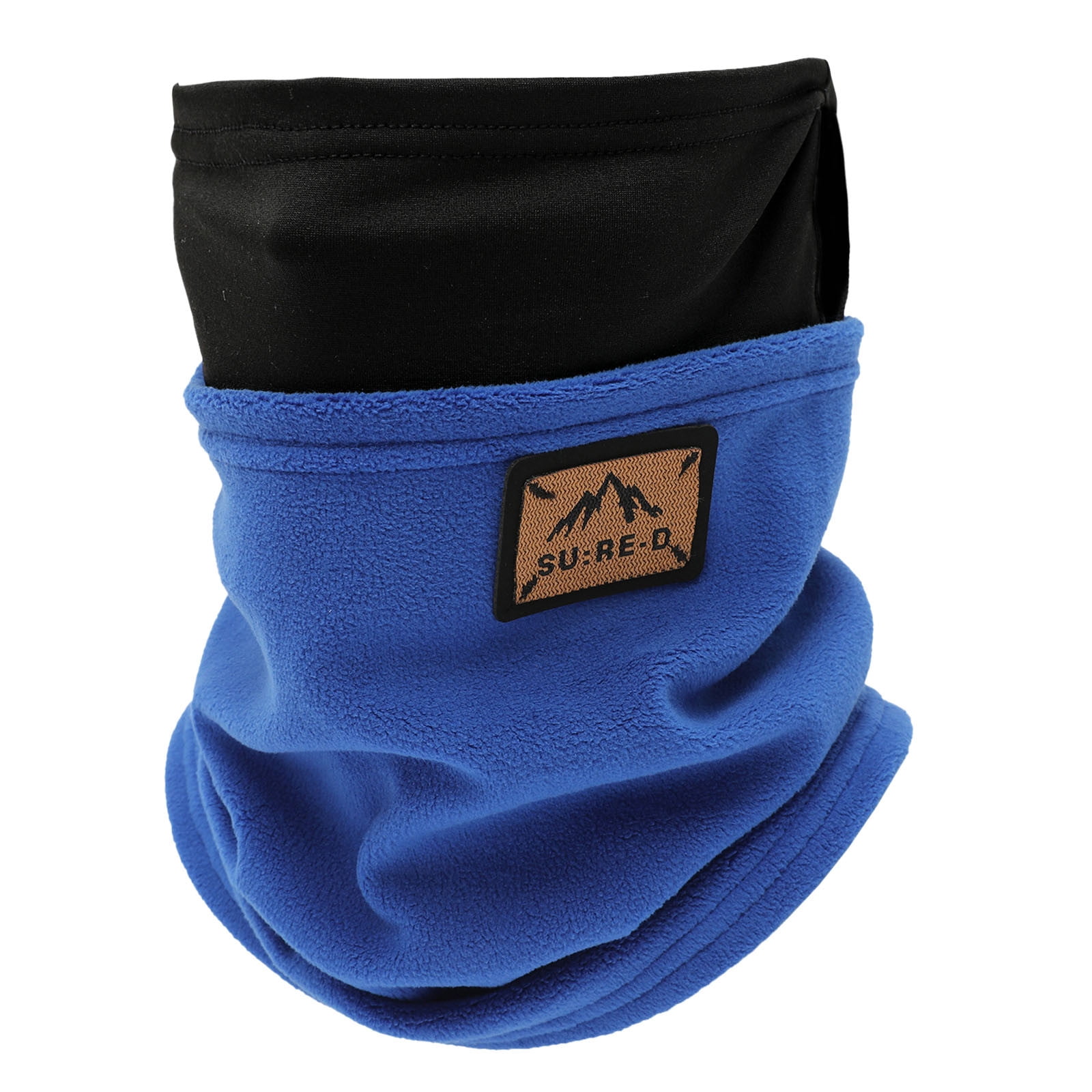 Tanhomme 2Pack Neck Warmer Gaiters Winter Neck Scarves Fleece Cold Weather Gear Ski Accessories Neck Warm Mens Wool Bib Womens Scarf Winter Double Thick Knit Ring Unlimited Scarf Warm Windproof