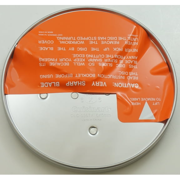 Cuisinart Food Processor 6x6 French Fry Cut Disc for 14 Cup models, DLC-036TX-1