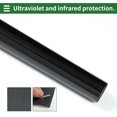 thumbnail image 6 of Unique Bargains Universal Car Window Tint Film Privacy Film 9.84 ft x 23.62 inch Carbon 1PLY PET Light Black 1 Pc VLT 38% IRR 32% URV 74%, 6 of 8